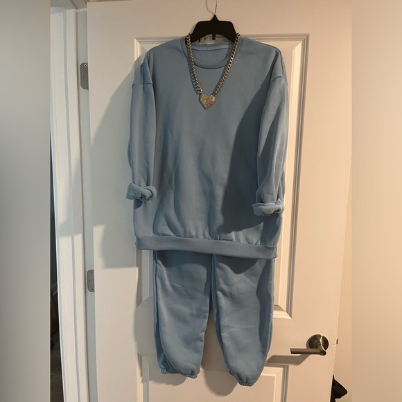 Comfy Plush 3pc lounge set NWOT - Picture 4 of 4